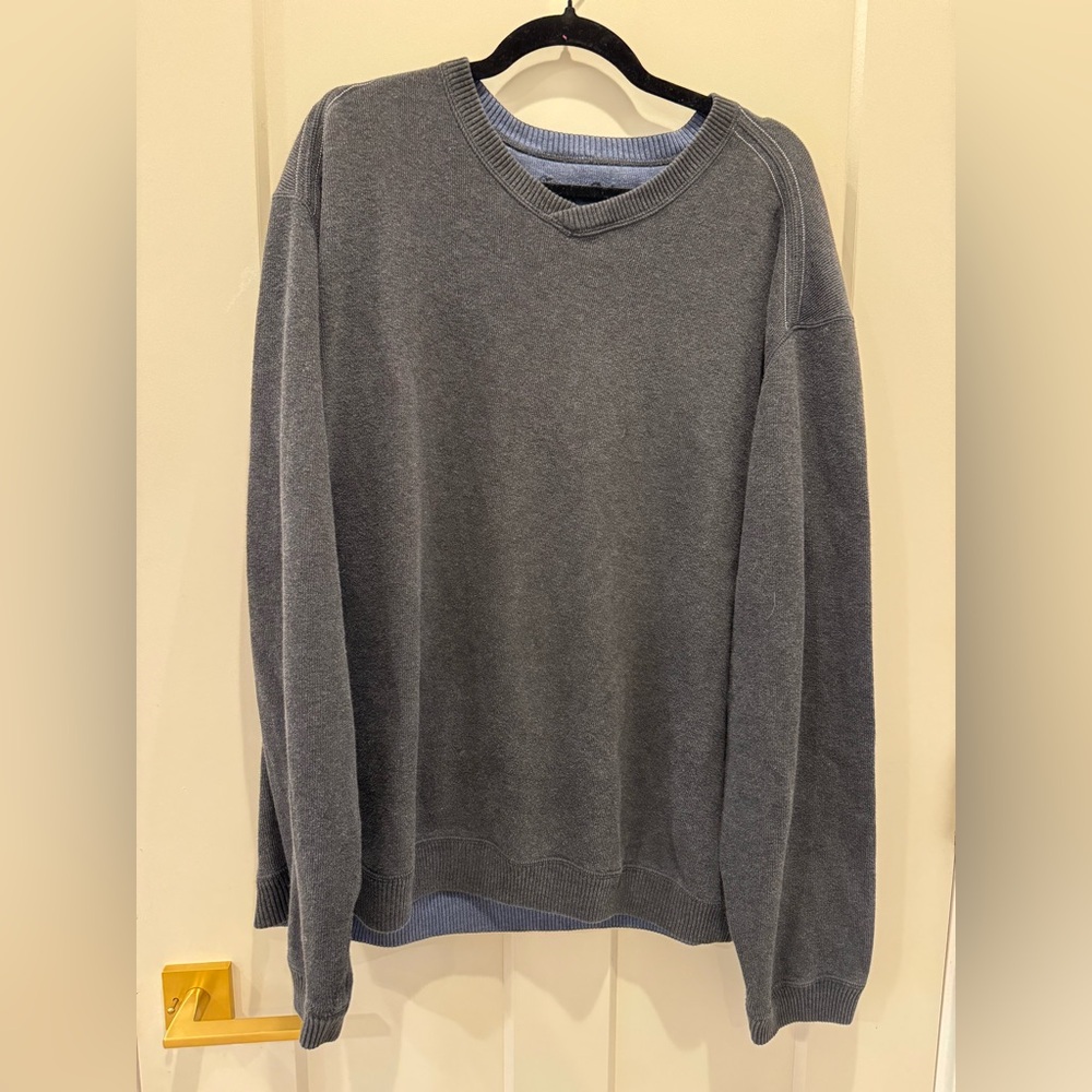 Men's Gray Sweater Tommy Bahama XL